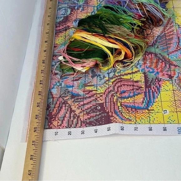 Crosstitch kit, hummingbird pattern, was opened and never used - Picture 7 of 10